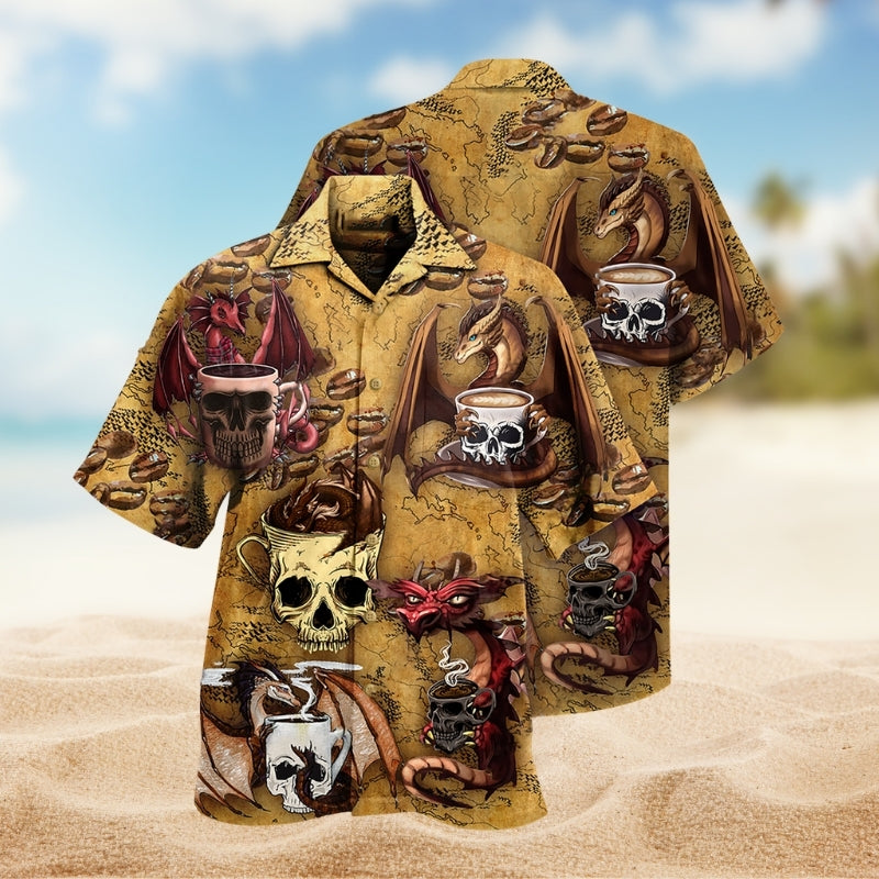 Cat Knitting Kinda Hawaiian Shirt Resort Outfit View For Resort Wear