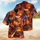 Fantasy Dragon Hawaiian Shirt For Coastal Travel, Casual Events, And Comfortable Summer Wear