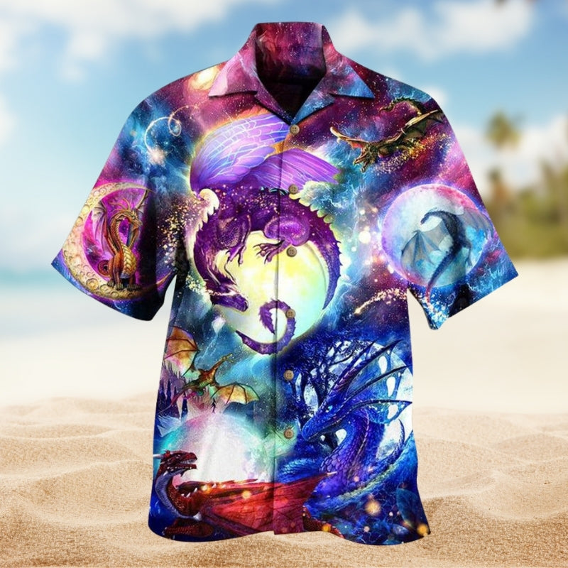 Dragon Legendary Spirit Hawaiian Shirt For Beachside Event And Memorable Gifting