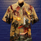 Dragon Fighting Knights Hawaiian Shirt For Coastal Adventures And Warm Weather Wear