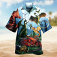 Dragon Mystic Hawaiian Shirt For Mythic Art Lovers, Coastal Outings, And Thoughtful Gift Giving
