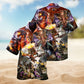 Dragon Timeless Fire Hawaiian Shirt For Family Vacation, Coastal Adventure, And Island Inspired Style