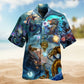 Dragon Timeless Spirit Hawaiian Shirt For Island Vacations, Resort Wear, And Relaxed Seasonal Style