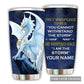 Dragon Love I Am The Storm Personalized 20 Oz Tumbler For Coffee Travel And Daily Drinks