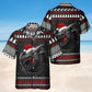 Festive Dragon Christmas Hawaiian Shirt For Island Vacations, Resort Wear, And Relaxed Seasonal Style
