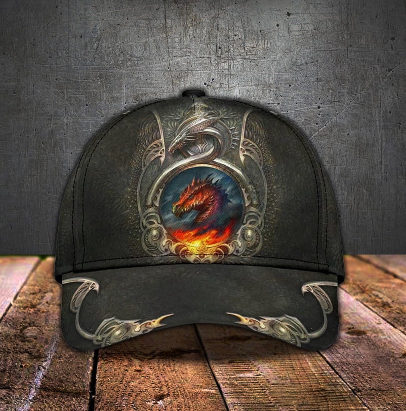 Dragon Mythical Fantasy Creature Art Classic Cap For Holiday Trips Daily Outfits And Thoughtful Gifting