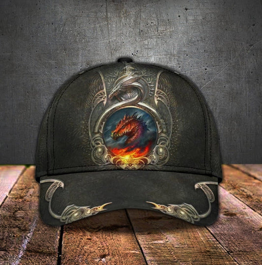 Dragon Mythical Fantasy Creature Art Classic Cap For Holiday Trips Daily Outfits And Thoughtful Gifting