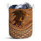 Dragon Rattan Texture Laundry Basket For Bathroom Bedroom Storage