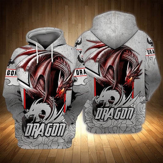 Silver Dragon Hoodie For Mythical Adventures Weekend Outings And Thoughtful Gifting