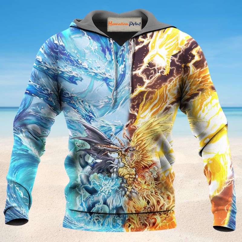 Dragon Immortal Life Pullover Hoodie For Creative Streetwear Outdoor Trips And Gift Giving