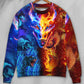 Dragon Sweater For Outdoor Activities Weekend Trips And Relaxed Everyday Outfits