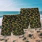 Dragonfly Always With Me Nature Beach Shorts For Tropical Getaways And Weekend Adventures