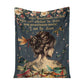Dragonfly Girl Dragonfly I'm The Storm Flannel Blanket For Cozy Bedroom Sofa Decor