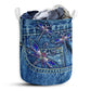 Dragonfly Jean Pocket Laundry Basket For Bathroom Bedroom Storage