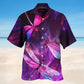Dragonfly Purple Love Sky Hawaiian Shirt For Tropical Travel Outdoor Parties And Relaxed Casual Wear