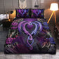 Dragon Heart Love Rose Bedding Cover For Fantasy Bedroom Decor