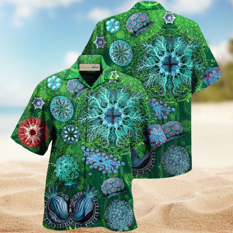 Dream Cells Hawaiian Shirt For Resort Trips, Coastal Parties, And Warm Weather Style