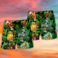 Dragon Drinking Fantasy Humor Beach Shorts Pattern Detail For Sunny Outdoor Activities