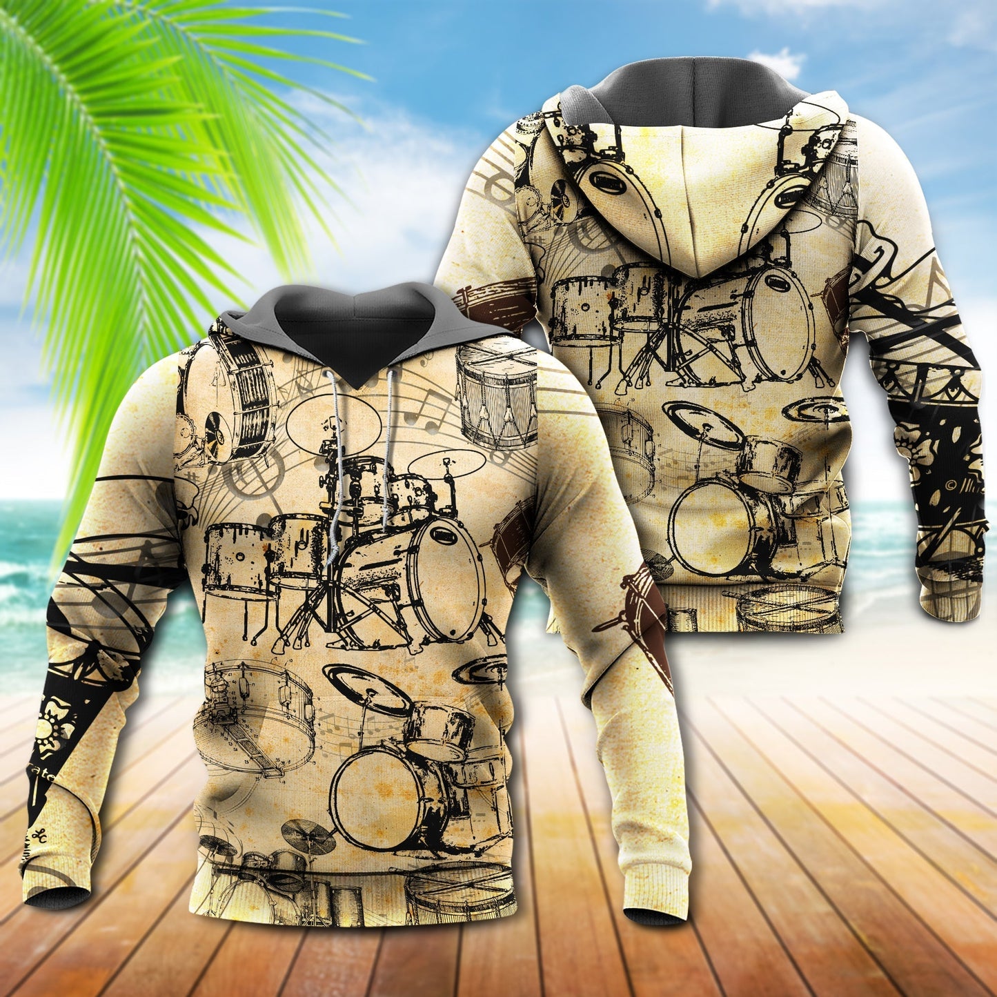 No Drums Life Hoodie For Relaxed Daily Wear Weekend Outings And Thoughtful Gifting
