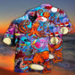 Drum Octopus Dance Beat Hawaiian Shirt For Summer Events And Casual Outdoor Wear