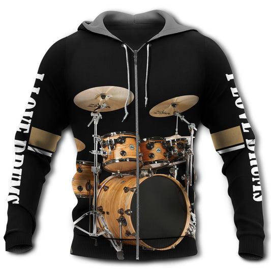 Drum Life Music Hoodie For Studio Life Casual Travel And Everyday Comfort