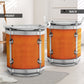 Drum Shortcut Yellow Laundry Basket For Room Home Organizer