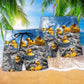 Rubber Duck Beach Shorts Pattern Detail For Everyday Outings And Travel Ready Comfort