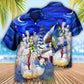 Christmas Duck Hawaiian Shirt With All Over Print For Beach Days Resort Trips And Relaxed Everyday Style