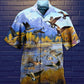 Funny Duck Island Hawaiian Shirt Design Detail For Sunny Adventures And Casual Wear