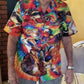 Red Green Duck Hawaiian Shirt Pattern View For Relaxed Warm Weather Outfits
