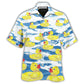 Cute Duck Hawaiian Shirt For Tropical Holiday Resort Parties And Everyday Style
