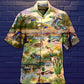 Duck Hawaiian Shirt With Detailed Graphic For Coastal Vacations Warm Weather Events And Daily Style