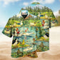 Ducks Racing Hawaiian Shirt For Automotive Enthusiasts, Coastal Trips, And Casual Warm Weather Style