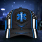 EMS Paramedic Blue Flag Classic Cap For Nature Lovers Travel And Casual Daily Styling