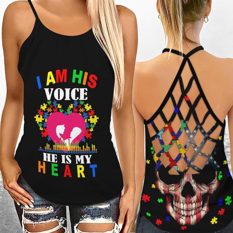 Autism Family Advocacy Hollow Tank Top For Awareness Gatherings And Daily Wear