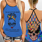 Autism Mom Strong And Proud Hollow Tank Top For Community Events And Positive Support