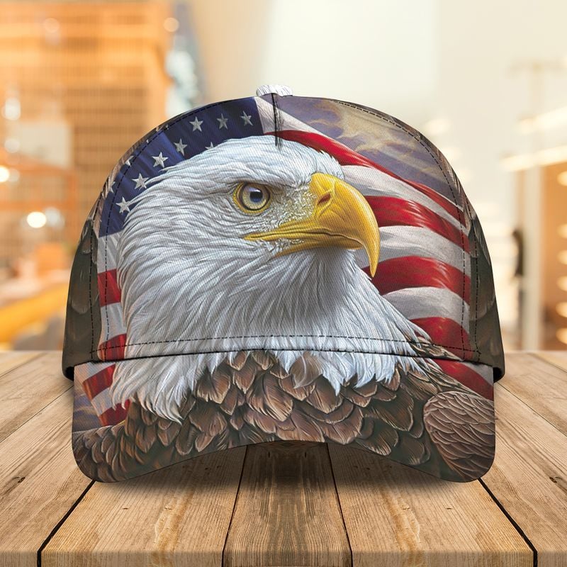 Eagle America Strong Proud Classic Cap For Outdoor Travel Parties And Thoughtful Holiday Gifting