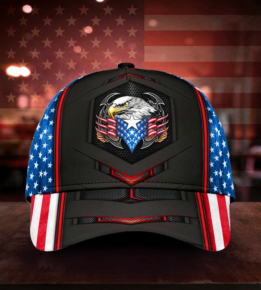 Eagle American Flag Carbon Classic Cap For Casual Gatherings Travel And Thoughtful Gift Giving