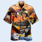 Sunset Eagle Hawaiian Shirt With All Over Print For Beach Vacations Casual Parties And Warm Weather Style