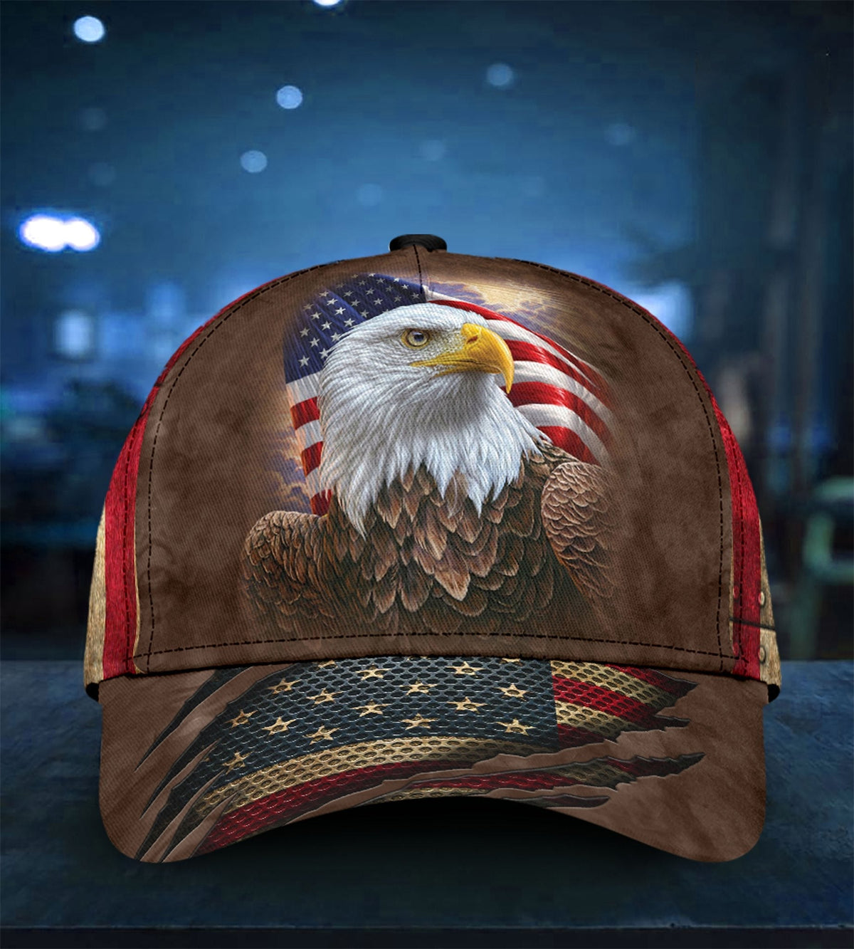 Eagle Independence Strong Proud Classic Cap For Comfortable Daily Wear Travel And Weekend Outings