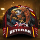 Veteran Eagle America Red Classic Cap For Casual Travel Parties And Comfortable Outdoor Wear