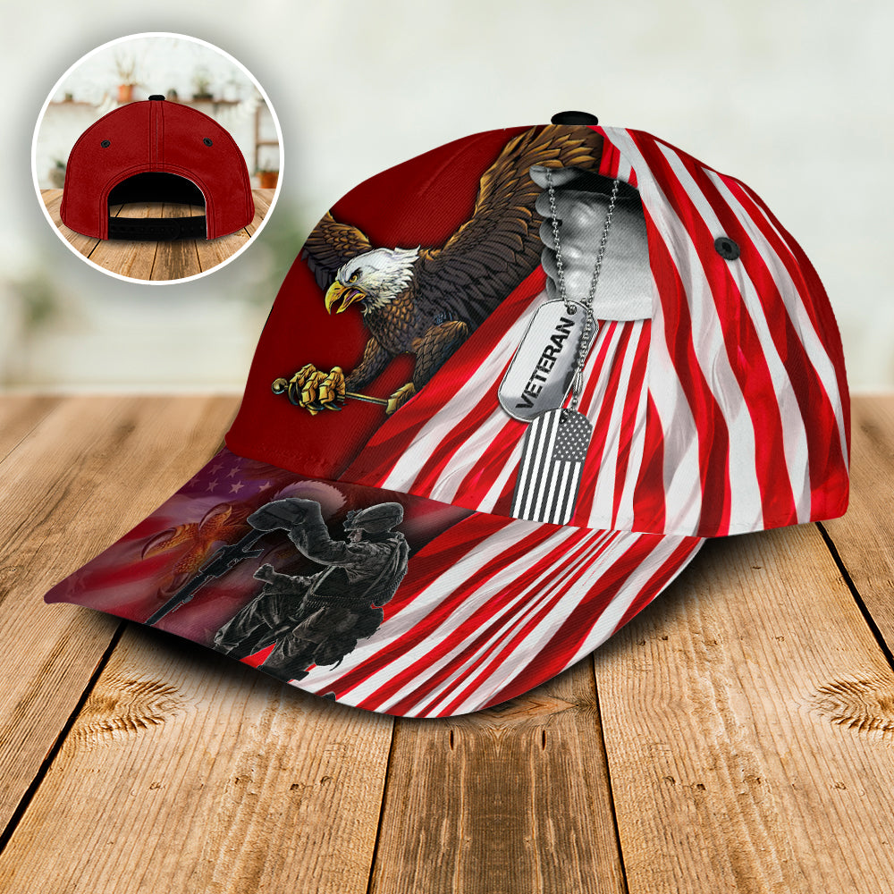 Veteran Eagle American Military Classic Cap For Comfortable Casual Wear Holidays And Outdoor Trips
