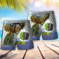 Earth Day Grow Together Nature Beach Shorts For Summer Vacation And Coastal Travel