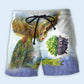 Earth Day Grow Together Nature Beach Shorts Pattern View For Weekend Trips And Outdoor Activities