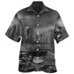 Survived Earthquake Hawaiian Shirt For Coastal Travel, Casual Events, And Comfortable Summer Wear