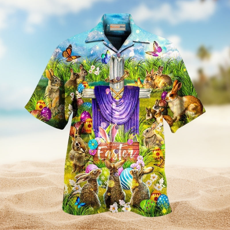 Skull Tattooed Hawaiian Shirt Print Closeup For Weekend Trips