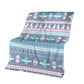 Easter Bunny Egg Pattern Flannel Blanket For Cozy Bedroom Sofa Decor