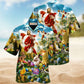 Easter Risen Hawaiian Shirt For Tropical Holidays, Outdoor Gatherings, And Everyday Comfort