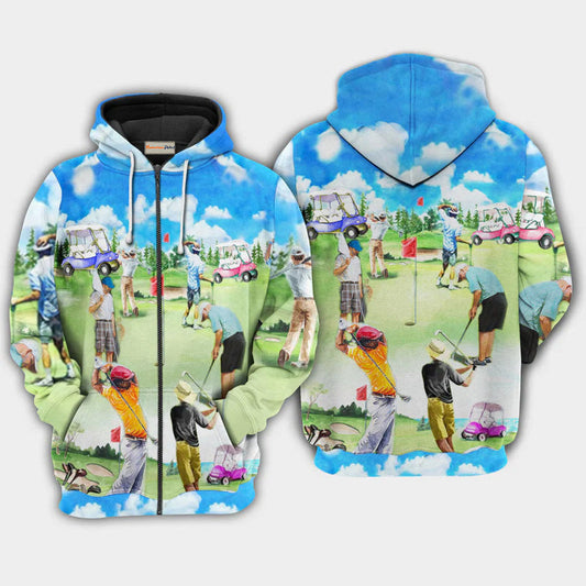 Eat Sleep Golf Repeat Hoodie For Hobby Inspired Style Outdoor Adventures And Comfort