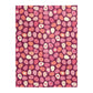 Colorful Easter Egg Pattern Flannel Blanket For Cozy Bedroom Sofa Decor